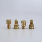 Union High-pressure Garden Water Pipe Connection Brass Union Banjo Fittings Quick Release Coupling Plug Copper Joint