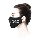Fabric Mask Free Sample Logo Printed Fashion Designer Cotton Ski Adult Sublimation Cloth Fabric Face Mask