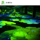Playground Equipment Indoor Interactive Projection Surface 3 D Game Fusion Software System Exhibits Mall