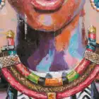 Art African Women Paintings Paintings Classical African Woman Wall Art Painting