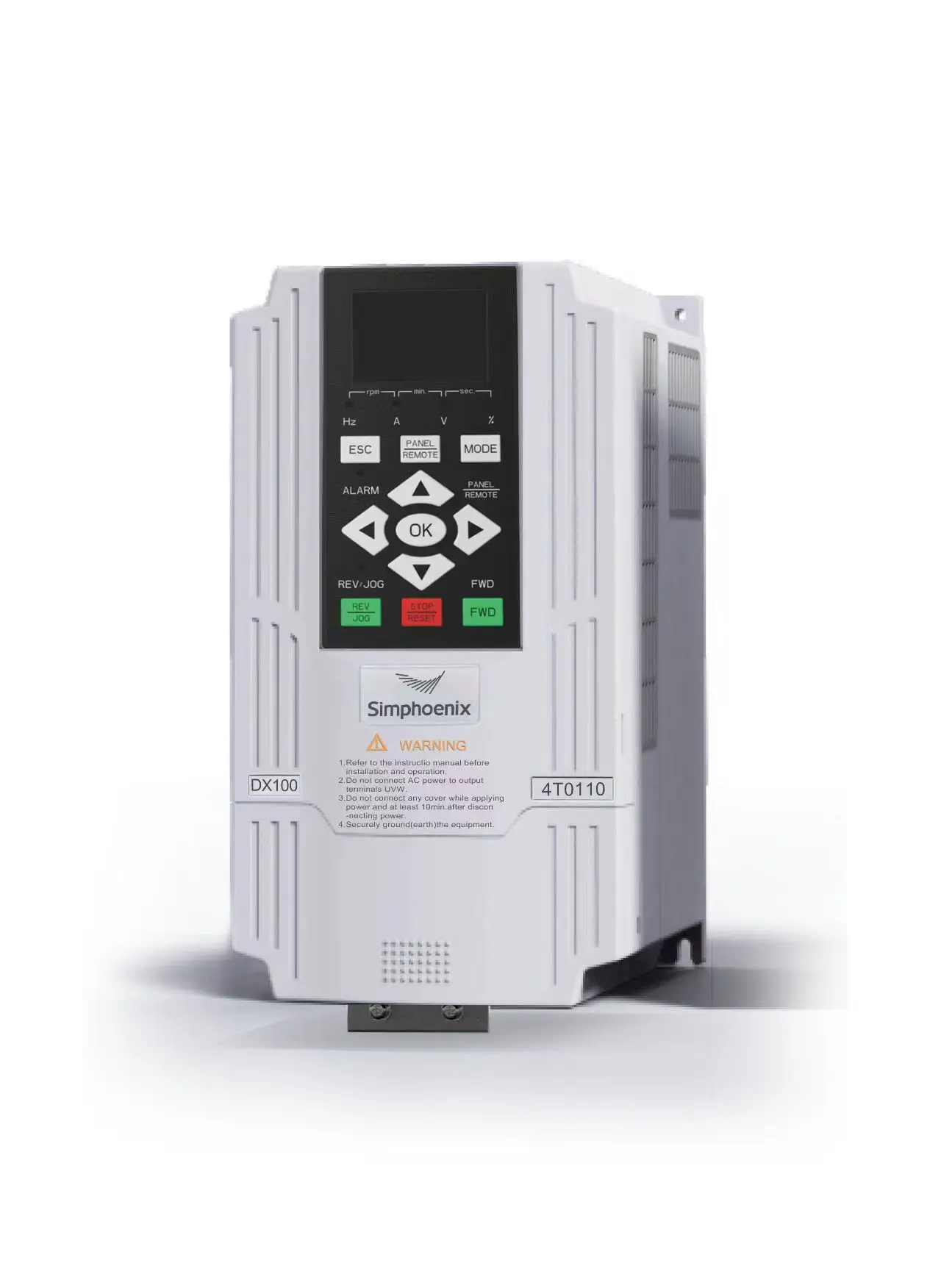 Open loop vector frequency converter for petrochemical industry 55KW DX100-4T0550 Simphoenix