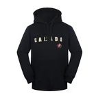 Black Unisex Pullover Hoodie Cotton Polyester Cheap Plus Size Black Pullover Custom Unisex Hoodies