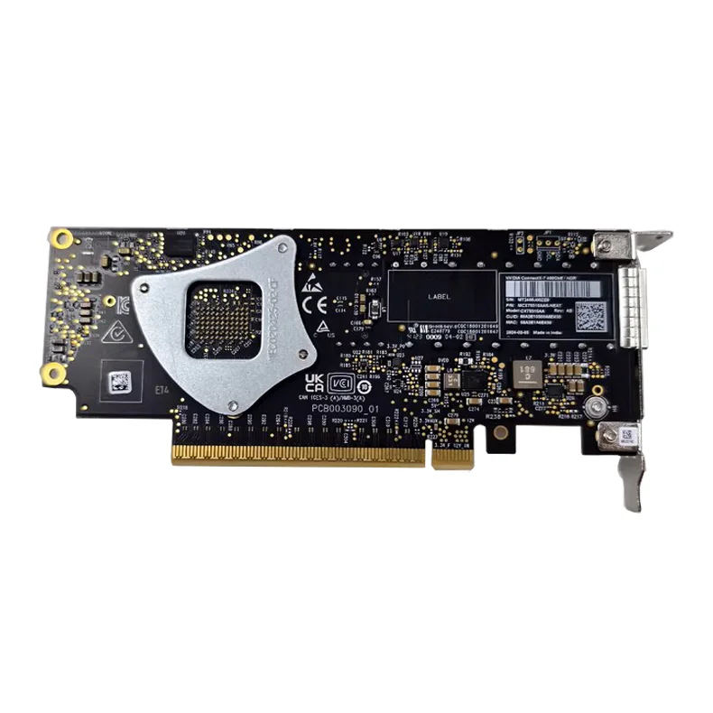 ConnectX-7 MCX75510AAS-NEAT 400G Ethernet Network Card with PCIe 5.0 and OSFP Single Port for High Performance