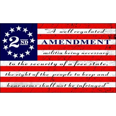 This We'll Defend 2nd Stars & Stripes Flag 3 ft by 5 ft Designed in USA 3x5 Vintage American Flag Patriotic Decor Wall Art Man Cave  