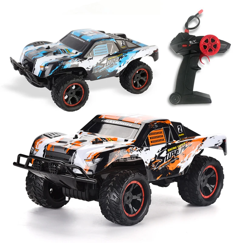 Multi color led lights rc cars 4x4 high speed off road 1:10 toys for kids of 10 - 14 years boy