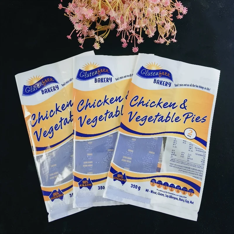 Customized Printing Food Grade OPP Kitchen Vegetable Supermarket Fruit Anti Fog Bag Middle Sealed Flat Fresh-keeping Plastic Bag