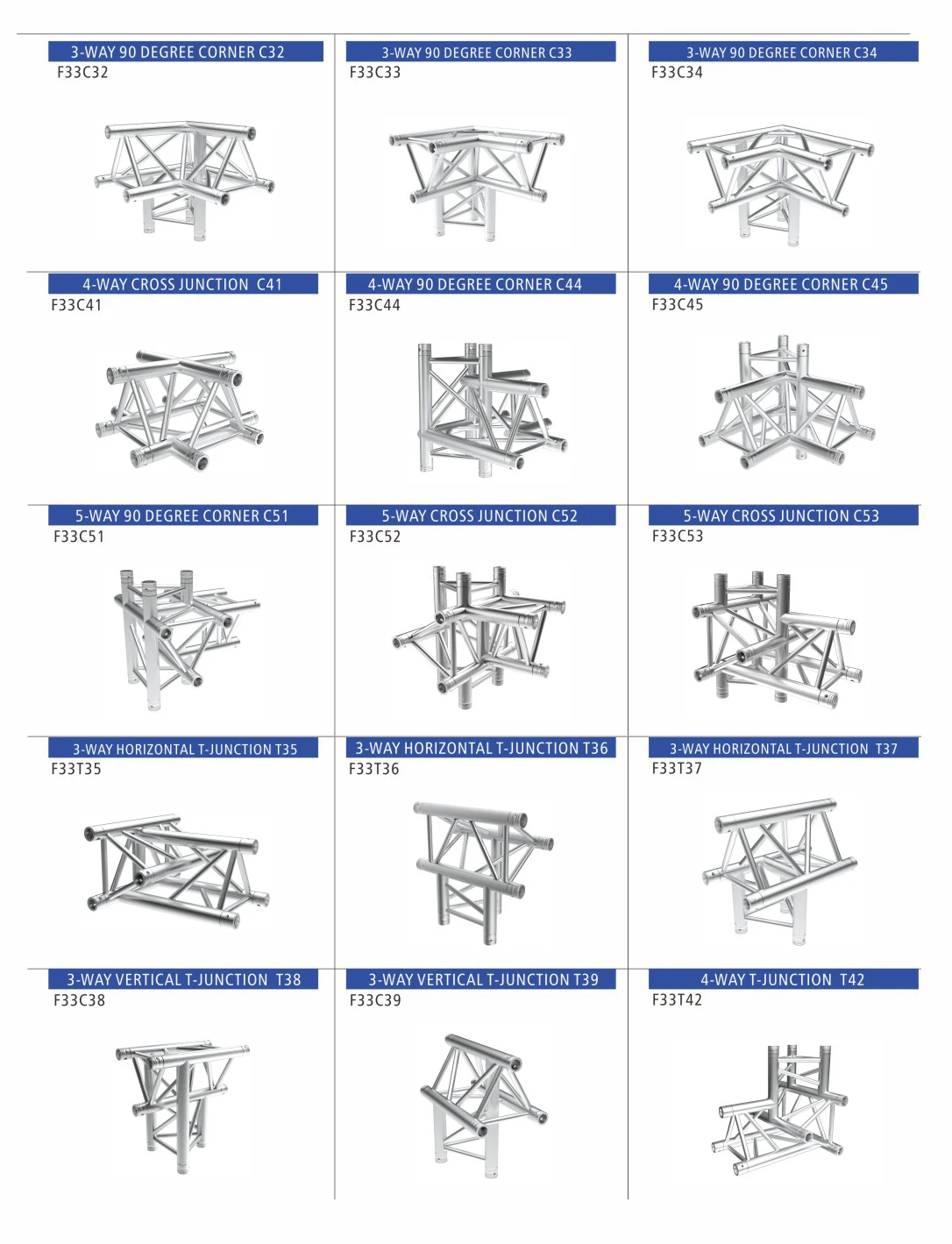 Spigot Aluminum Truss Triangle Truss Aluminum Bolt Truss Light Triangle