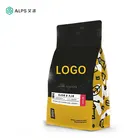 Bag Coffee Bags Laminated Aluminum Foil Zip Lock Bag Stand Up Pouch Matt White Foil Pouch Zip Lock Bag Coffee Maker