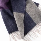 Scarf Wool Wool Scarf Factory Direct Supply Cashmere Thick Scarf Wool Scarf Tassel Shawls