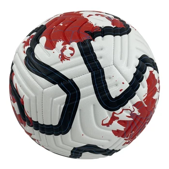 Machine sewing football merchandise wholesale outdoor football size 5 sport soccer match training custom logo low MOQ