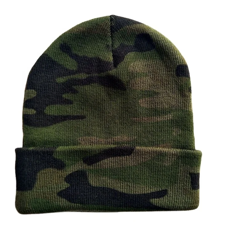 camo beanie mens