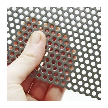 Galvanized Perforated Metal Mesh / Stainless Steel Perforated Sheet / Aluminium Hole Punching Sheets