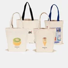 Tote Custom Waxed Shoulder Structured Satchel East West Canvas Tote Bag With Leather Handle Beach Zipper