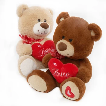 Factory Direct Wholesale Kids Soft Plush Teddy Bears Stuffed Bear Toy Doll Girl Birthday Anniversary Valentines Day Gift