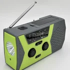 Fm Radio Vofull Radio FM Pocket Outdoor Waterproof Rechargeable Portable Emergency Light Radio FM Solar Powered Radios