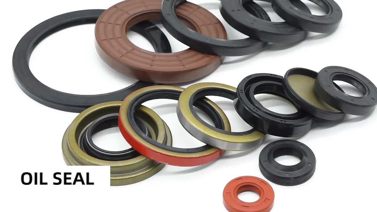 High Pressure Hydraulic Pump Oil Seal Nbr Fkm Oilseal Skeleton Rotary