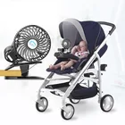 Baby Fan 2000 Mah PTC CID Battery Protection Cooler Foldable Baby Stroller Fan