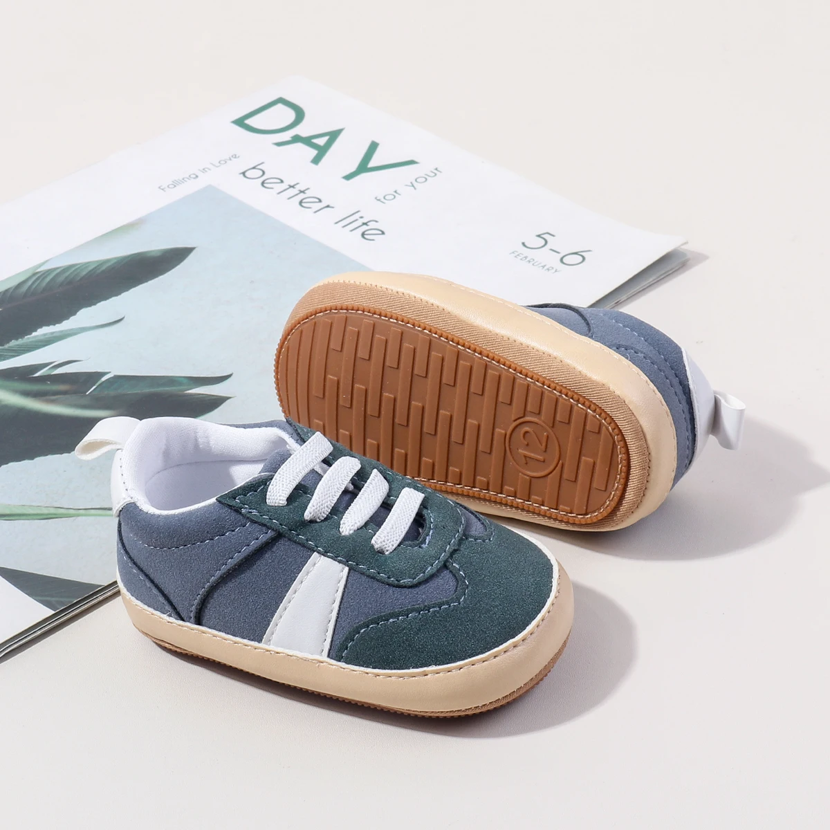 2025 New Designs Lace-up Design Anti-slip Soft Tpr Outsole Baby Boys Shoes Casual Sport Toddler Shoes supplier