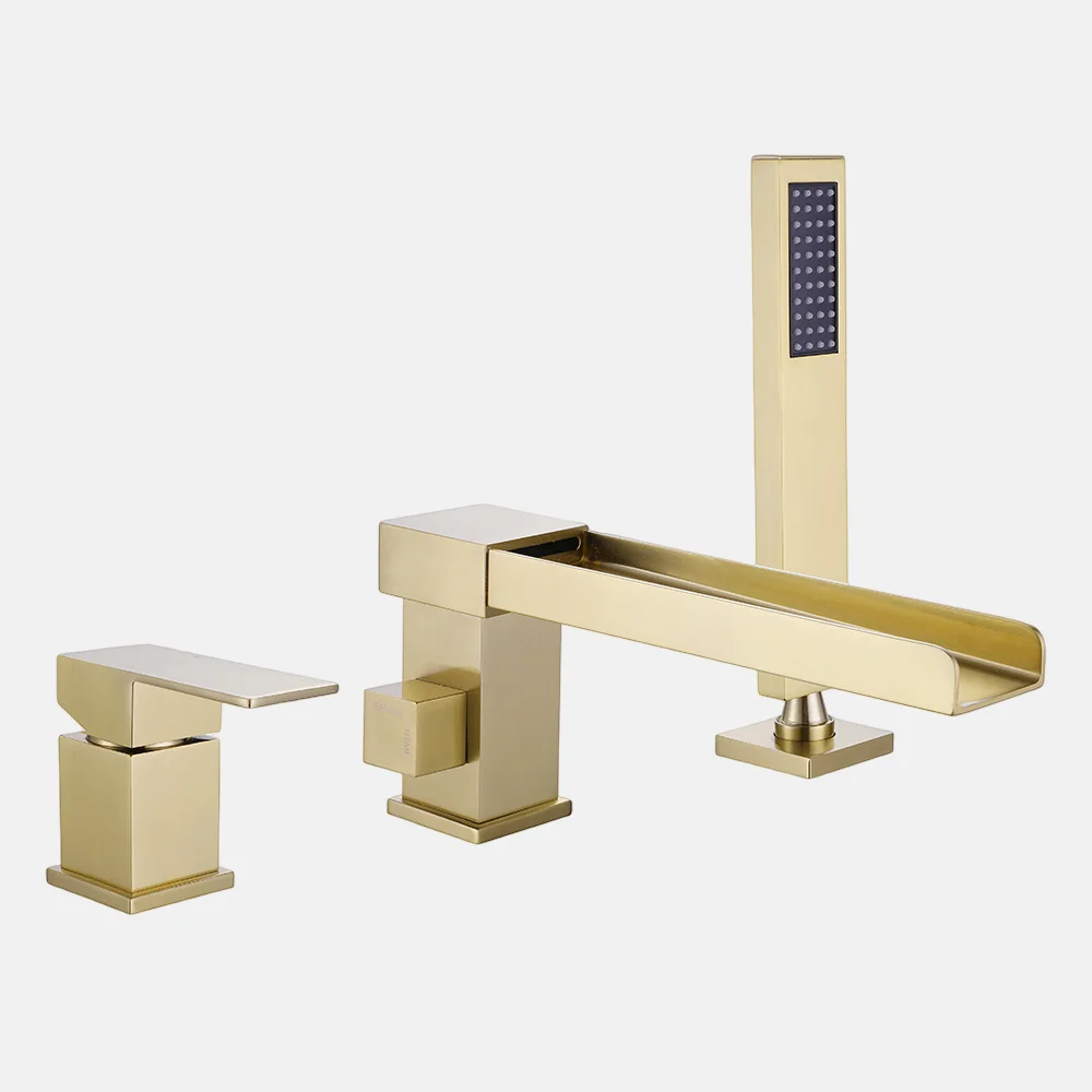 in wall mounted faucet bathtub