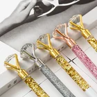 Bulk Pen Glitter Ball Pen Custom Floating Glitter Bulk Japan Crystal Slim Diamond Ball Ballpoint Pen