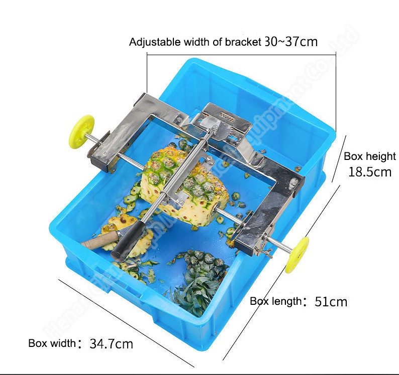 Manual Pineapple Core Peeling And Coring Machine Manual Pineapple