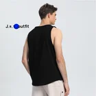 Sports Cotton Sleeveless Travel Vest Gym Mens Tank Top Workout Plus Size Fitness Running Men's Tank Top