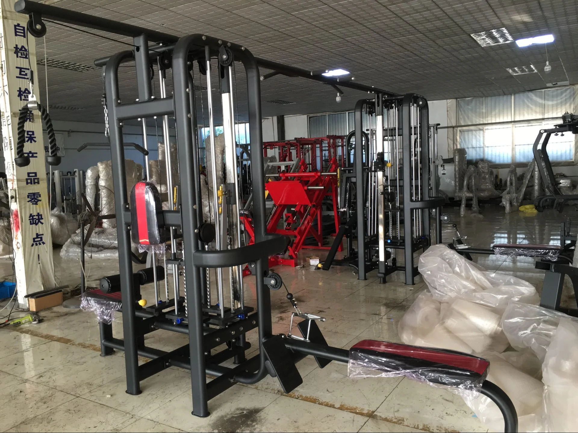 Gym Equipment Multi Functional Machine Gym Multi Jungle 8 Stations Indoor Sports Equipment XR9951