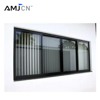 AMJ Aluminum energy efficient design sliding windows slide smoothly windows others sliding glass aluminum window