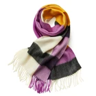 Pashmina Long New Winter Warm Pashmina Cashmere Long Scarf 100% Real Cashmere Scarf For Women And Men