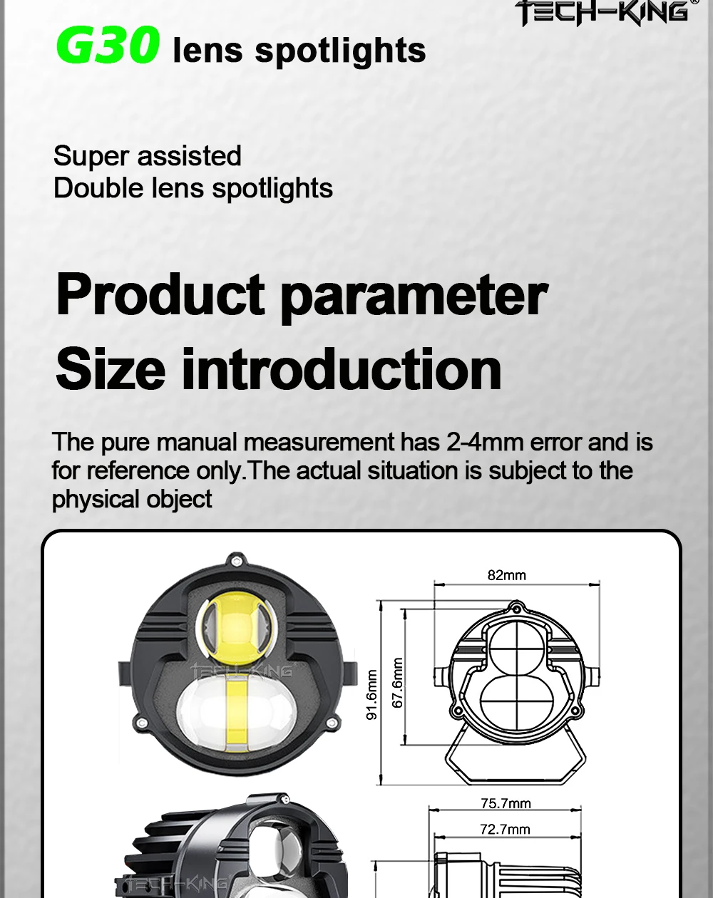 9-36V LED 3 inch 112W Spot Flood Beam White Yellow Driving Pods Fog Lights for Truck ATV Motorcycle Vehicle LED Auxiliary Light