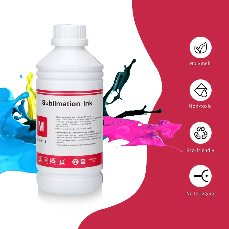 Ml Good Vivid Colors Dye Sublimation Ink For Epson Workforce Wf