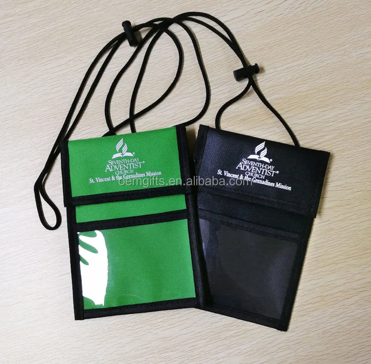 Fashionable Tradeshow ID Card Holders Conference Name Badge & Big Event Card Pouches