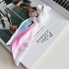 Tie Knot Hot Sell Hot Sell Lady Hair Accessories Chiffon Tie Dye Long Knot Hair Scrunchies