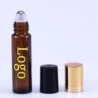 Perfume Bottle Hot Sale Essential Oil Perfume Bottle Custom 5ml 10ml 15ml Glass Bottle Roll On ROB1