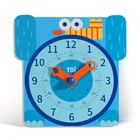 Wooden Toi Children Wooden Clock Toys