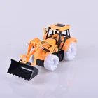 Model Cars Car Car New Electric Universal Wheels With Lights Bulldozer Model Plastic Toy Cars Car Toys Electric