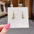 Earrings 2021 Hot Style S925 Silver Earrings Wholesale Temperament Tassel Earrings