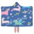 Factory direct Custom design Hot sale digital print unicorn wearable Fleece hooded blanket for kids