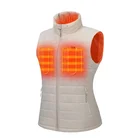 Women Factory Direct Sale Heated Winter Coat For Women Heated Vest Size Adjustable Smart Heating Clothing