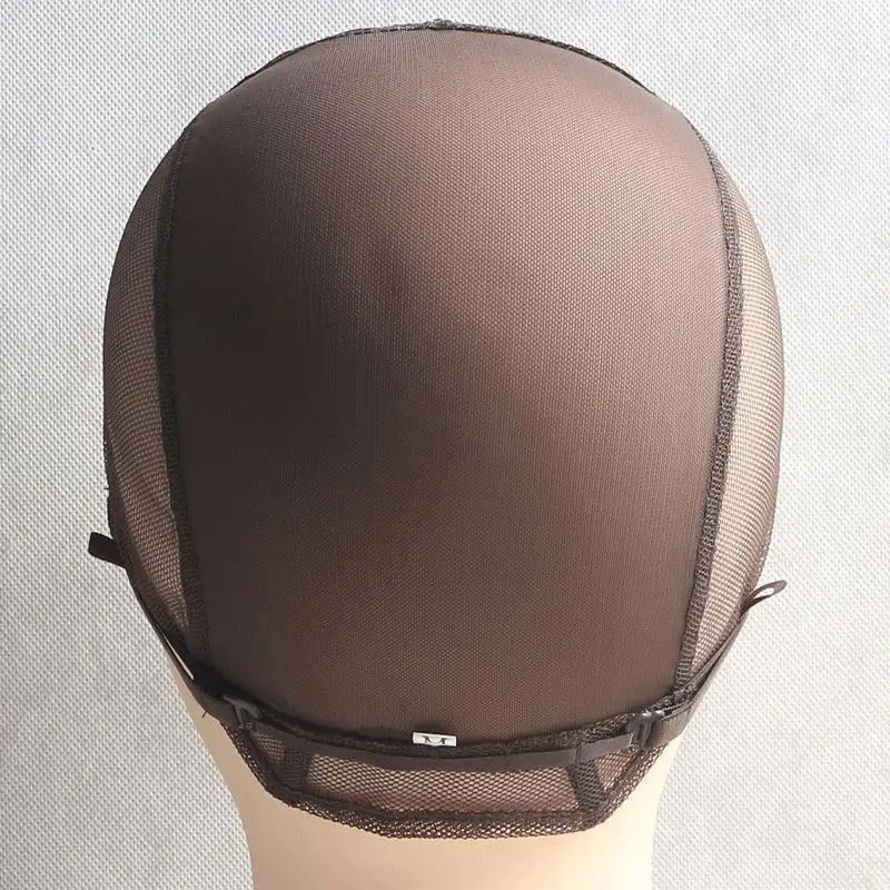 wig cap with mesh closure