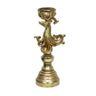 Christmas Holder Christmas Bauble Golden Tealight Resin Deer Candle Holder Stand