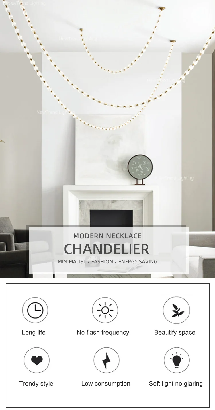 CPL-387 Luxury Indoor Decoration Villa Hall Hotel Lobby Staircase LED Glass Chandelier Pendant Light factory