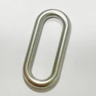 Zinc alloy metal oval ring for bag Accessories