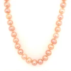 Pearl Necklace Necklace Silver Necklace Hight Quality Pearl Jewelry 925 Sterling Silver Pink Pearl Necklace