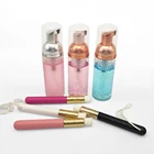 Eyelash Wholesale Rose Golden Silver Lid 30ml 60ml 100ml 150ml Eyelash Foam Lash Shampoo Oil Free Cleanser
