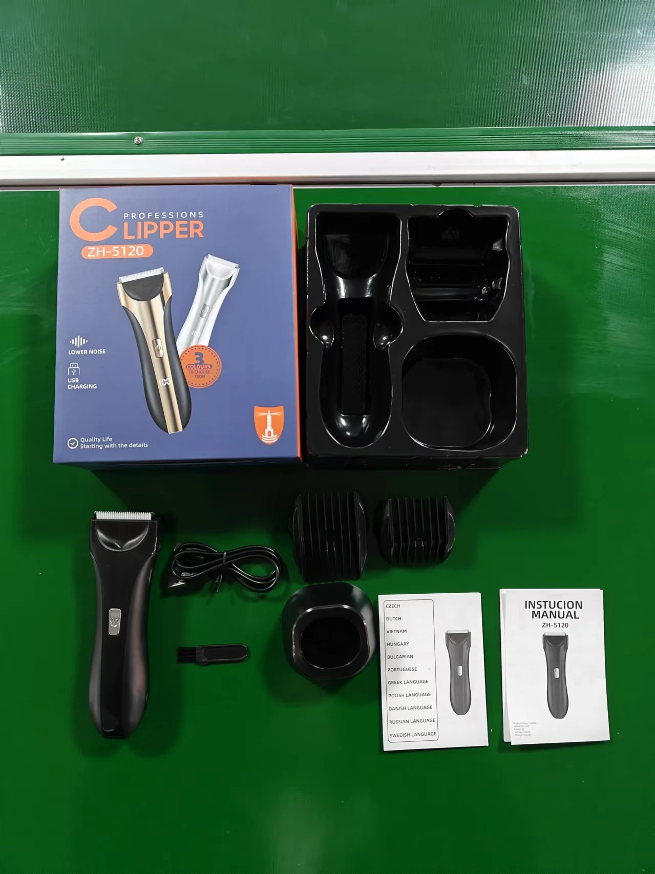 USB Charging Ceramic Blade Women's Electric Hair Clipper Men's Body Trimmer Egg and Egg Clipper Shaver Hair Trimmer details