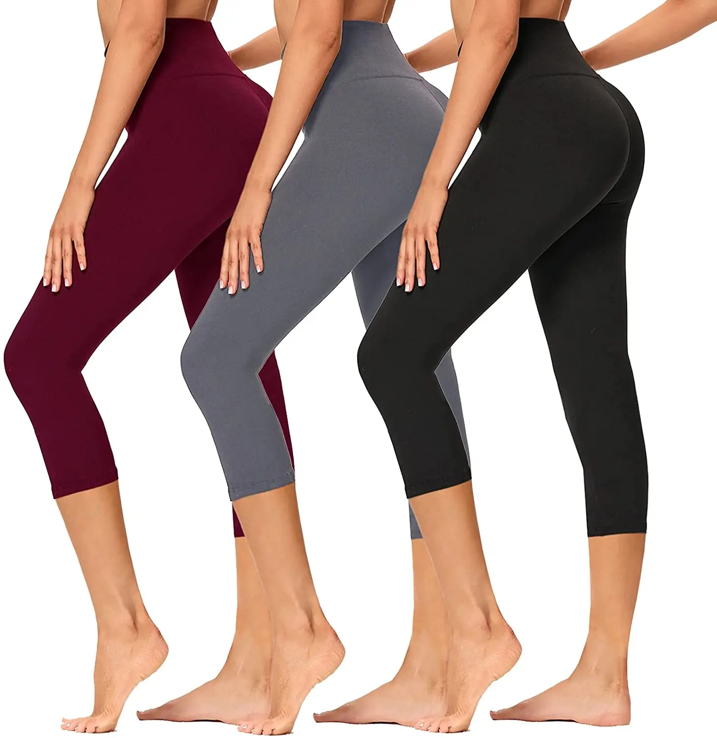 Buttery Soft Capri Leggings For Women High Waisted Capri Pants With Pockets  - Buy Buttery Soft Capri,Capri For Women,High Waisted Capri Pants With  Pockets Product on Alibaba.com