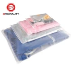 Zip Bags Bag Zipper Bags Plastic Bags Zip Lock Garment Bags Zipper Frosted Plastic Clothing Bag For Clothing Packaging