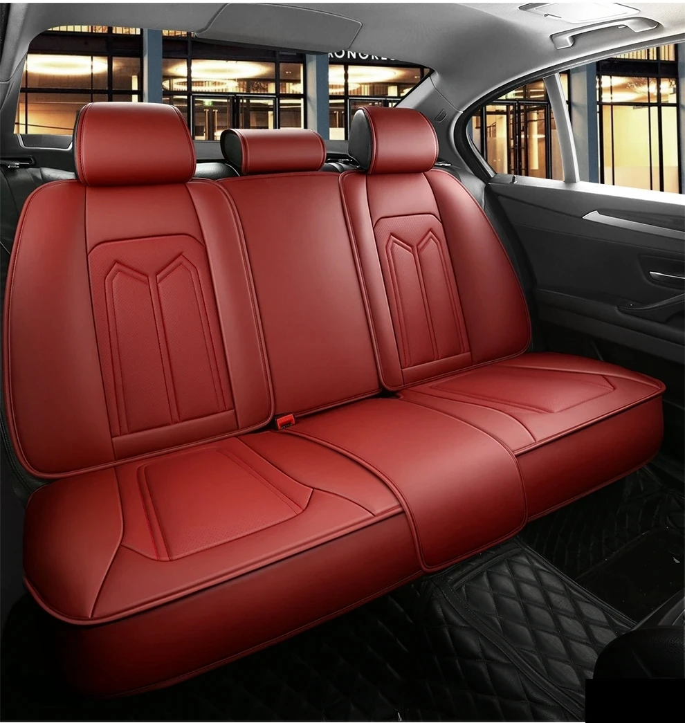 Universal Luxury 5d 9d Car Seat Covers Four Seasons Leather Fashion Design Custom Car Seat Cover