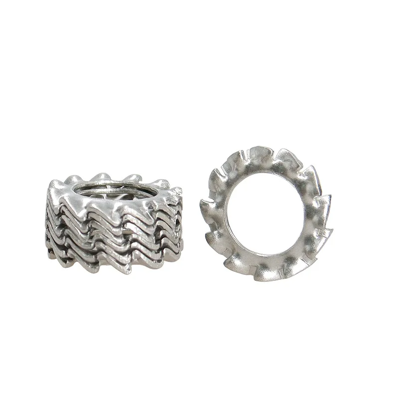 Din 6797 And Din 6798 Stainless Steel Star Serrated Lock Washers